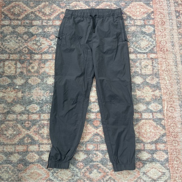 H&M Divided Dark Gray Charcoal Track Pants Jogger Pants - Picture 2 of 10